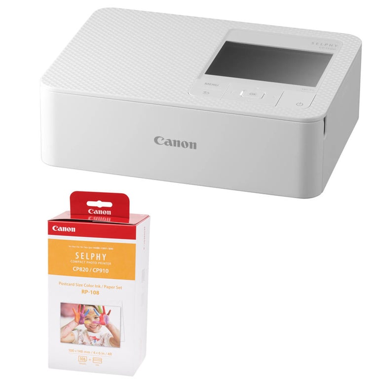 CANON Imprimante SELPHY CP1500 + RP108 Neuf - vue 7