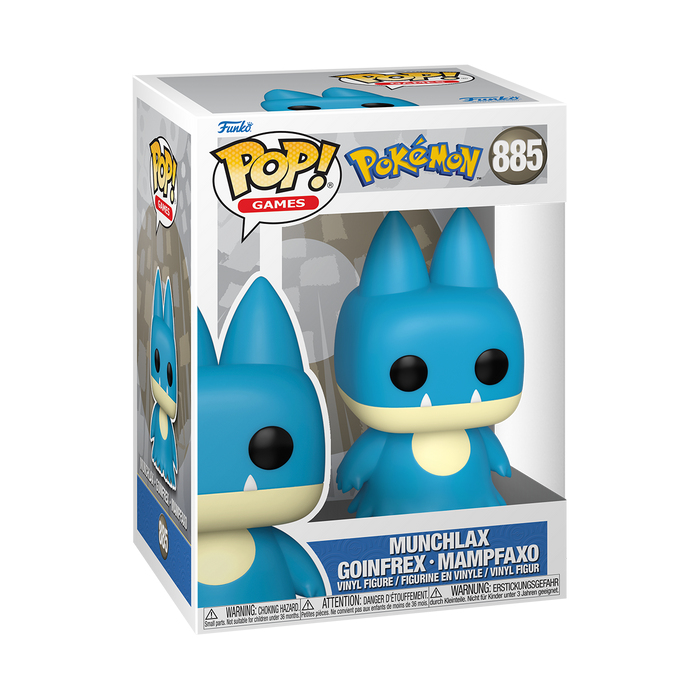 Pokémon Figurine POP! Munchlax EMEA 9 cm - vue 5