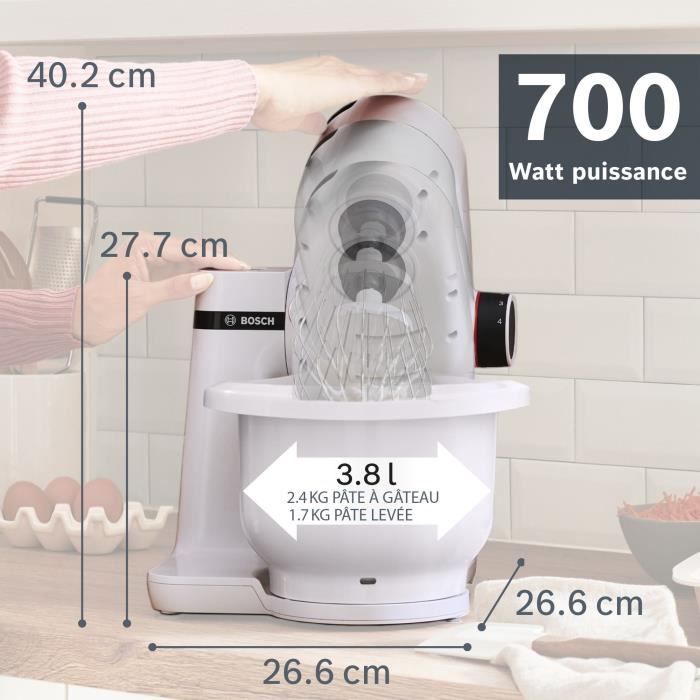 Bosch Serie 2 Mums2aw00 Robot De Cuisine 3 8 - vue 5