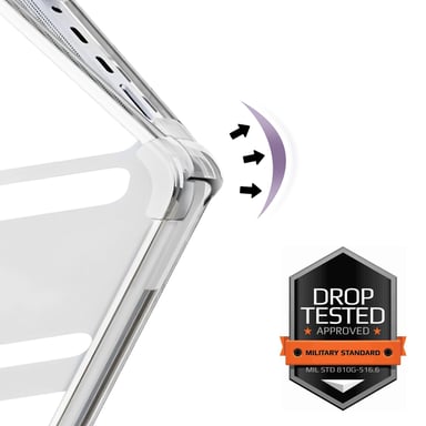 Supcase Funda Integral para MacBook Pro 14 2023 , 2022 y 2021 Transparente