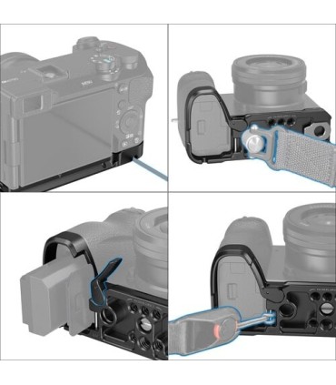 SMALLRIG 4338 baseplate pour sony a6700 - vue 3