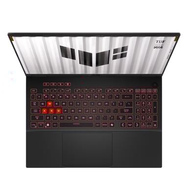 ASUS TUF Gaming A16 FA608WI-QT010W AMD Ryzen AI 9 370 Portátil 40,6 cm (16'') WQXGA 16 GB LPDDR5x-SDRAM 1 TB SSD NVIDIA GeForce RTX 4070 Wi-Fi 6E (802.11ax) Windows 11 Home Alemán Negro, Gris