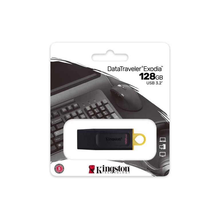 Kingston DataTraveler Exodia Clé USB 3.2 Gen 1 DTXM avec capuchon mobile + - vue 7