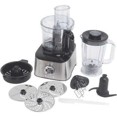 Robot multifonction Inox  MultiPro Compact FDM301SS - Blender, presse agrumes, 3 disques, double fouet, pétrin, spatule