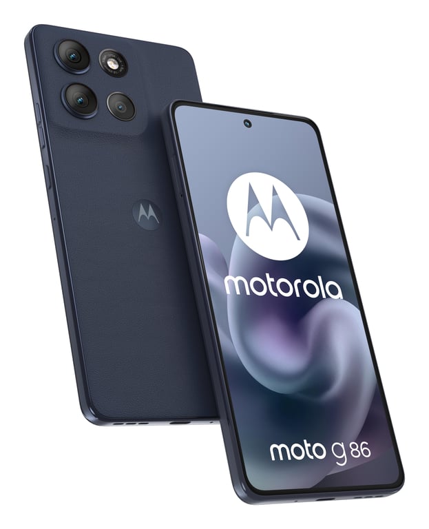 Motorola moto g86 (5G) 256 Go, Bleu foncé - Neuf