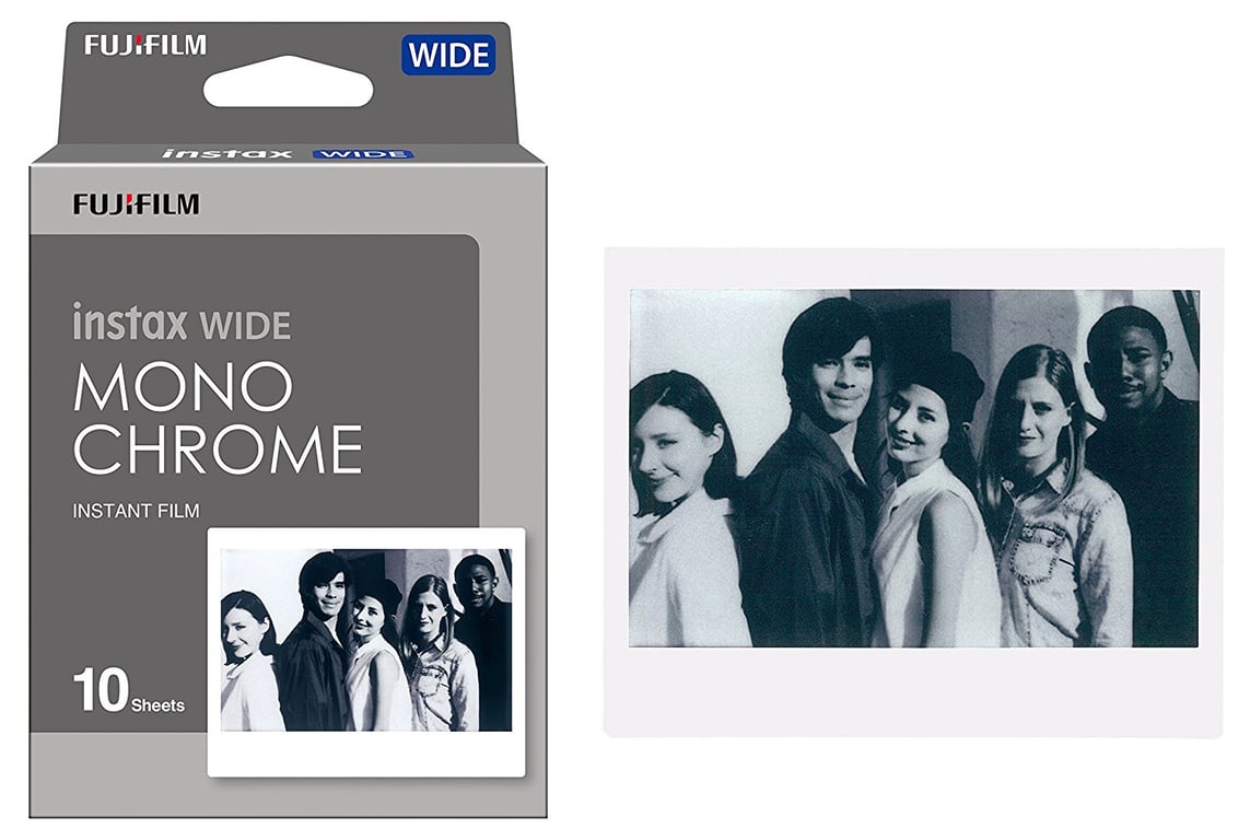 Film Fujifilm Fujifilm instax wide monochrome - vue 2
