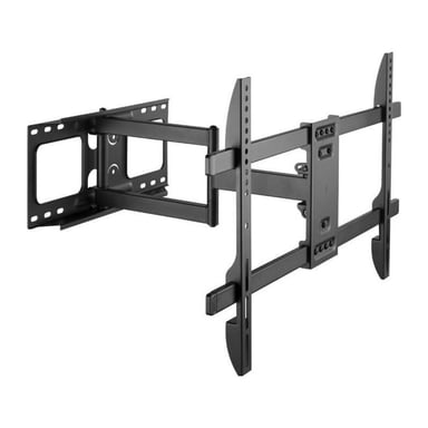 Support mural articulé STELL SHO 5620 TV 32–70 pouces inclinable pivotant 45 kg Noir Mat