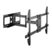 Support mural articulé STELL SHO 5620 TV 32–70 pouces inclinable pivotant 45 kg Noir Mat