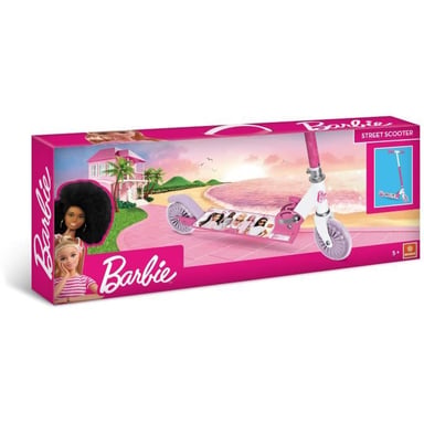MONDO - Patinete / Patinette de 2 ruedas plegable - Barbie
