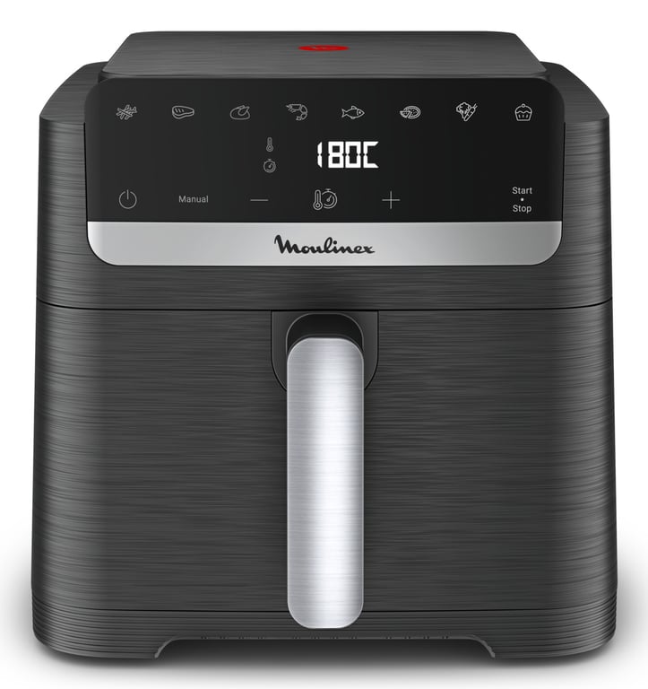 Friteuse D'Air Chaud Moulinex EZ8618F0 – 7,5L, 2020W, Écran Tactile - vue 2