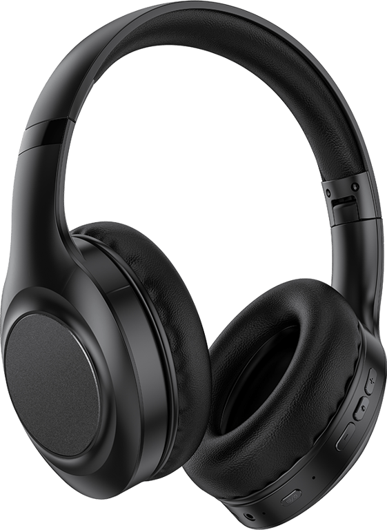 Casque Bluetooth® FeelMusic Circum-auriculaire Noir Bigben - Neuf
