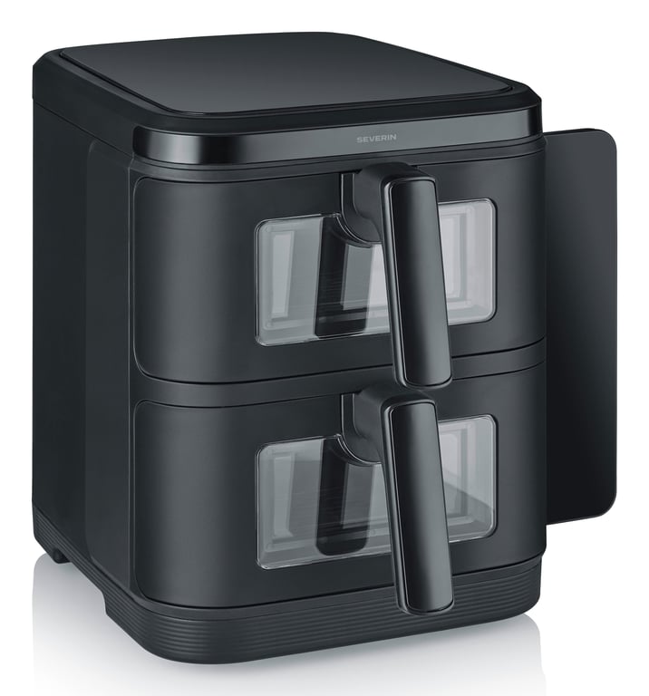 Severin FR 2468 Double 11 L Autonome 2800 W Friteuse d'air chaud Noir - Neuf