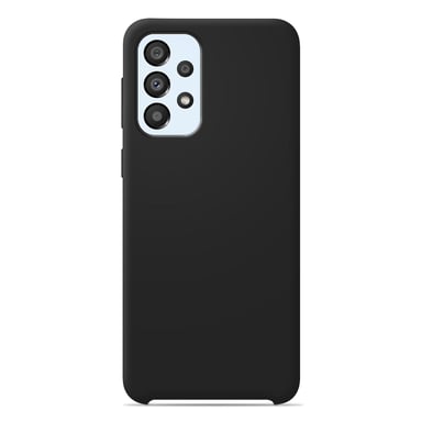 Coque silicone unie Soft Touch Noir compatible Samsung Galaxy A33 5G