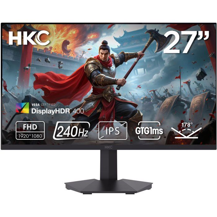 Ecran PC Gamer - 27 - FHD - 240Hz - Dalle Fast IPS - 1ms - G27H3D - Neuf