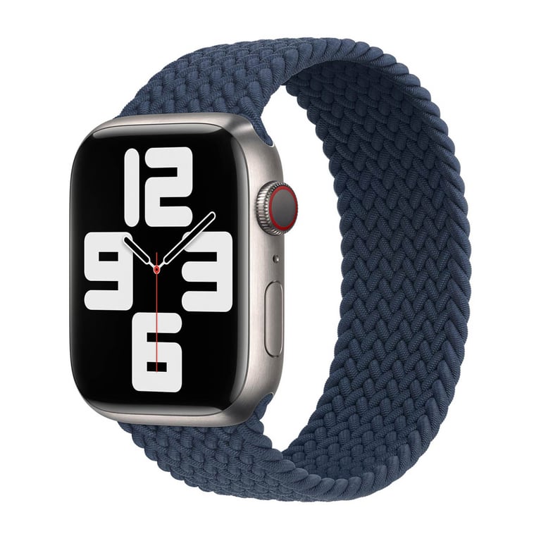 Bracelet Solo tressé pour Apple Watch 38404142 mm Taille 1 Abyss - vue 2