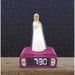 Reloj despertador con luz nocturna 3D Lexibook Snow Queen Elsa y efectos de sonido