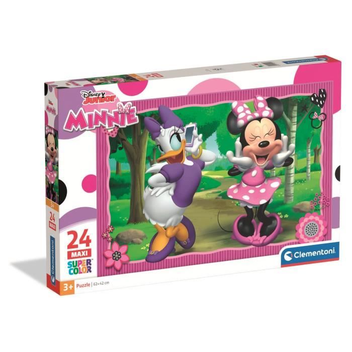 CLEMENTONI - 24 pieces Maxi - Minnie - Neuf
