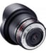 Samyang 8mm F3.5 UMC Fish-Eye CS II SLR Objetivo ancho Negro