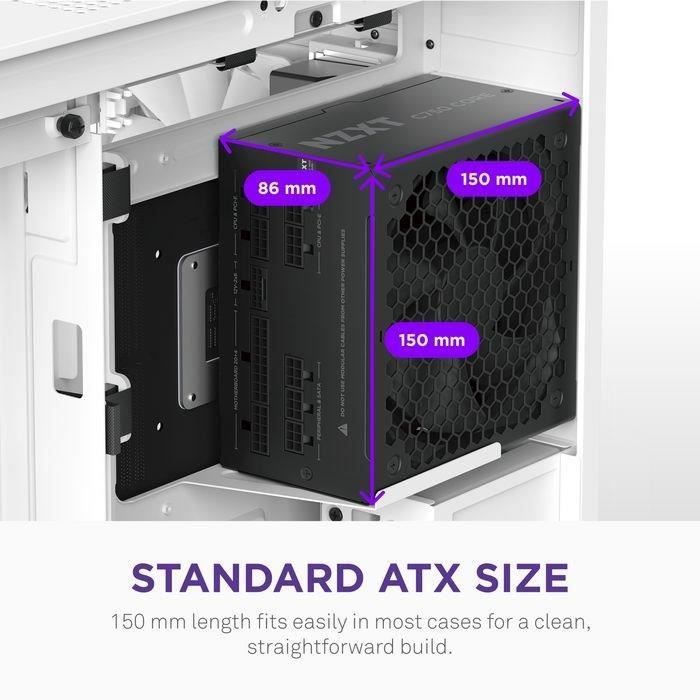 NZXT ATX 80+ Gold C750 Gold Core - vue 6