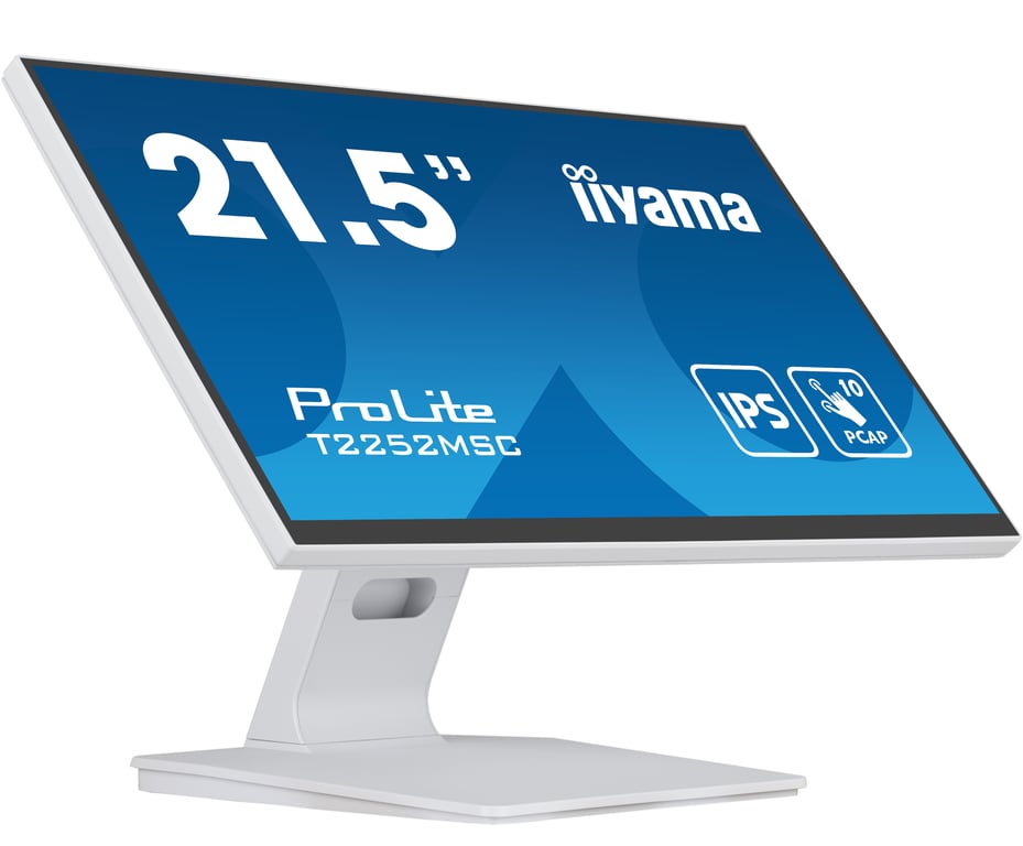 iiyama ProLite T2252MSC W2 écran plat de PC 54 6 cm 21.5 1920 x 1080 pixels Full HD LCD Écran tactile Table Neuf