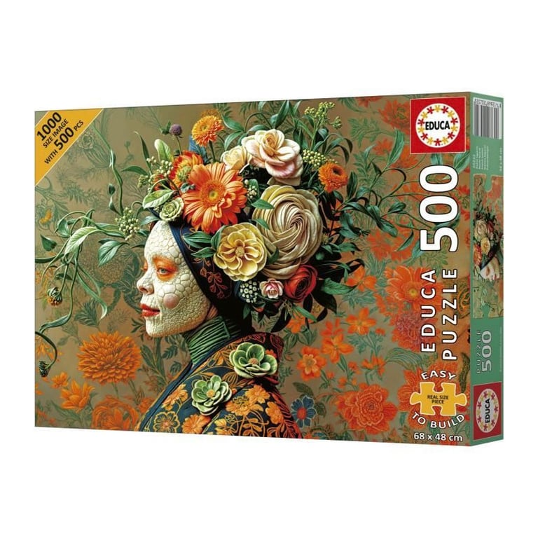 Puzzle EDUCA Reine Lézard 500 pièces Animaux 68 x 48 cm À partir de - vue 9