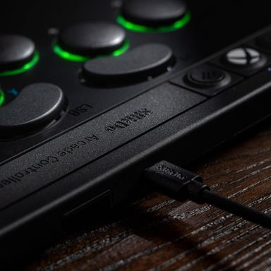 8Bitdo Arcade Controller for Xbox Noir RF/USB Manette de jeu Analogique PC, Xbox One, Xbox Series S, Xbox Series X