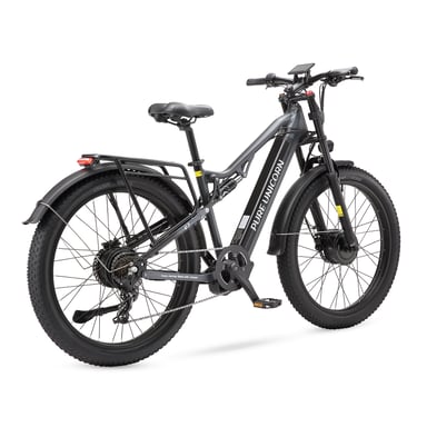 Bicicleta de Montaña Eléctrica Pure Unicorn U7 con Doble Suspensión, Batería de 2000W, 48V y 19.2 AH