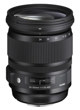 Obiettivo standard Sigma 24-105 mm F4 DG OS HSM SLR Nero