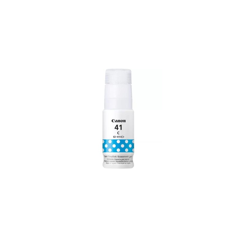 Canon InkGI 41 Cyan Ink Bottle - vue 4