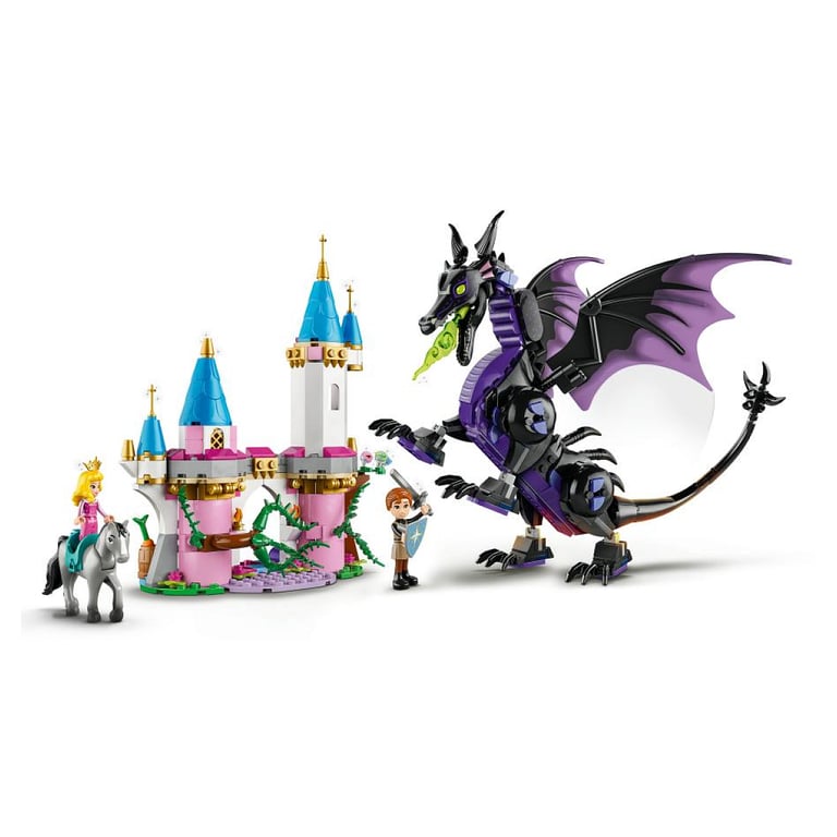 Set LEGO® Disney Princess™ : Maléfique en Dragon (43240) pour des Aventures Épiques - Neuf