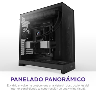 NZXT H9 Flow Midi Tower Negro