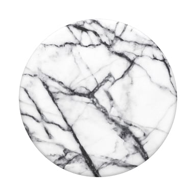 PopSockets Dove White Marble Support passif Lecteur e-book, Mobile/smartphone, Tablette / UMPC Noir, Gris, Blanc