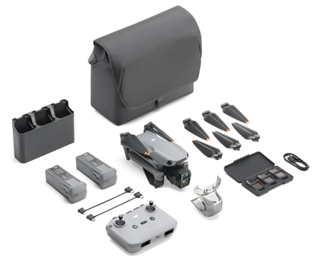 DJI Air 3s 4 rotores Cuadricóptero 50 MP 3840 x 2160 Pixeles 4276 mAh Gris