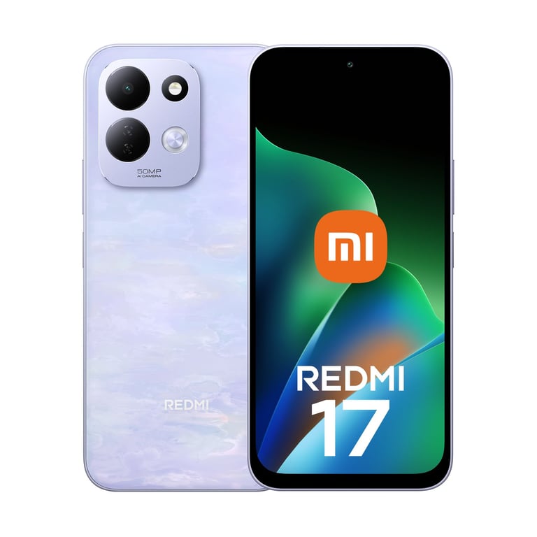 Redmi 17 (4G) 128 Go, Violet - Neuf