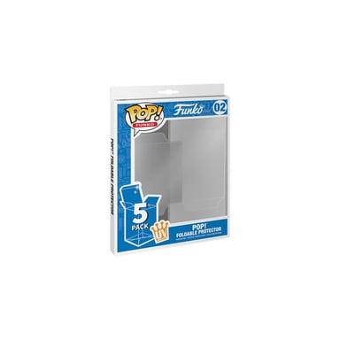 Pack de 5 Boîtes de protection Funko Pop Foldable Protector