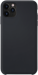 Custodia morbida in silicone gel per iPhone 11 Pro Max, nero satinato