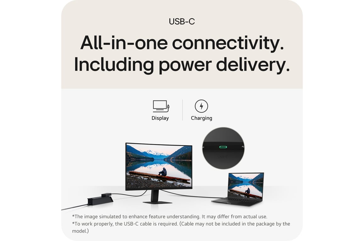 LG 27U421A B écran plat de PC 68 6 cm 27 1920 x 1080 pixels Full HD LED Neuf - vue 2