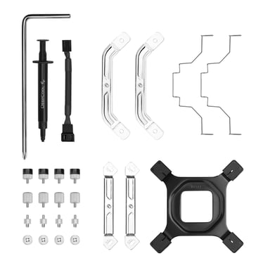 DeepCool AK500 Digital Pro WH Procesador Refrigerador de aire 12 cm Blanco