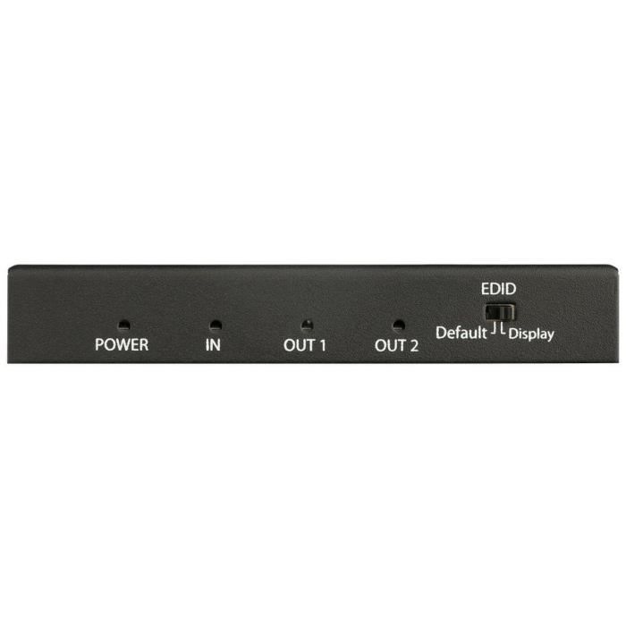 StarTech.com - ST122HD202 - Répartiteur HDMI 1 entrée 4 sorties - Splitter HDMI 2.0 a 2 ports 4K 60 Hz - HDR