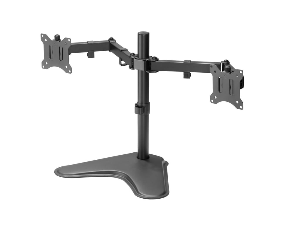 Support de table pour 2 écrans - vue 3