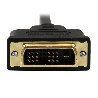 StarTech.com Cable de 2m Mini HDMI a DVI - Cable DVI-D a HDMI (1920x1200p) - Mini HDMI Macho de 19 Pines a DVI-D Macho - Cable Adaptador para Monitor