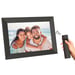 AGFA PHOTO Realiview APF1000 - Marco de fotos digital de 10 pulgadas (1024x600 LED, pantalla de fotos, reloj, calendario, programable) Negro