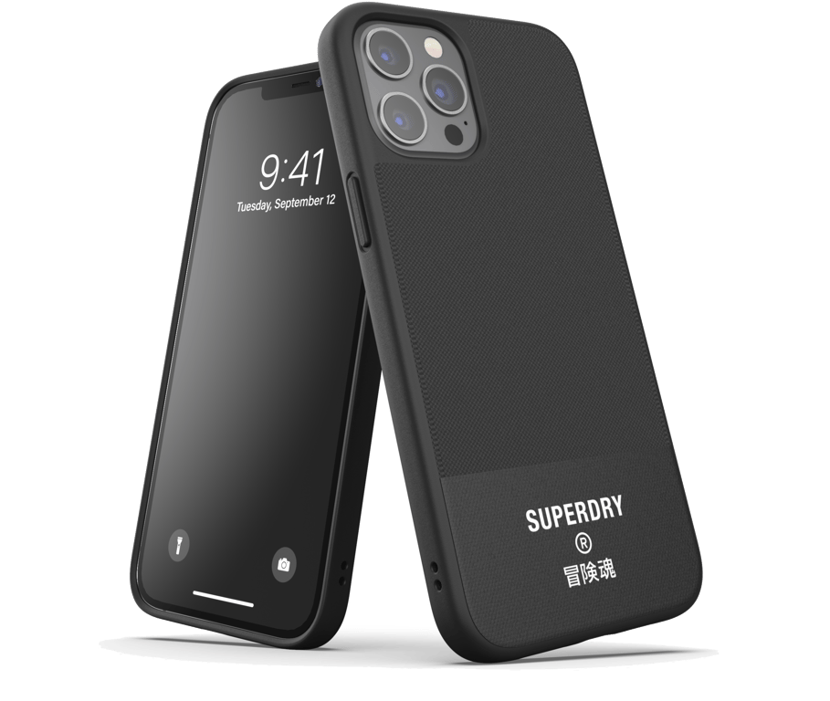 Coque Canvas pour iPhone 12 Pro Max - Noir