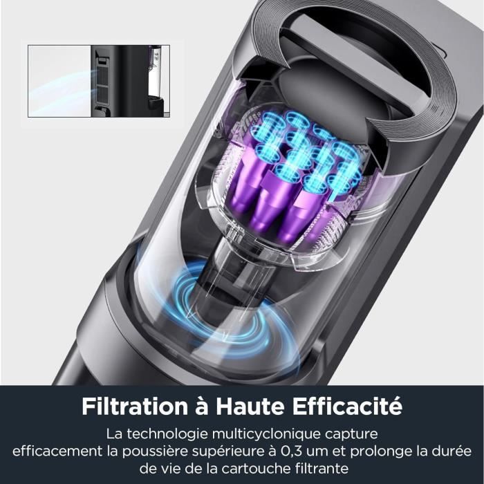 Aspirateur Robot Laveur EUREKA E10S 4000 Pa 180 min 200 ml - vue 7