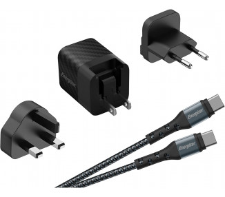 Caricabatterie Power Delivery - 20W - UE/UK/USA - Cavo USB-C incluso