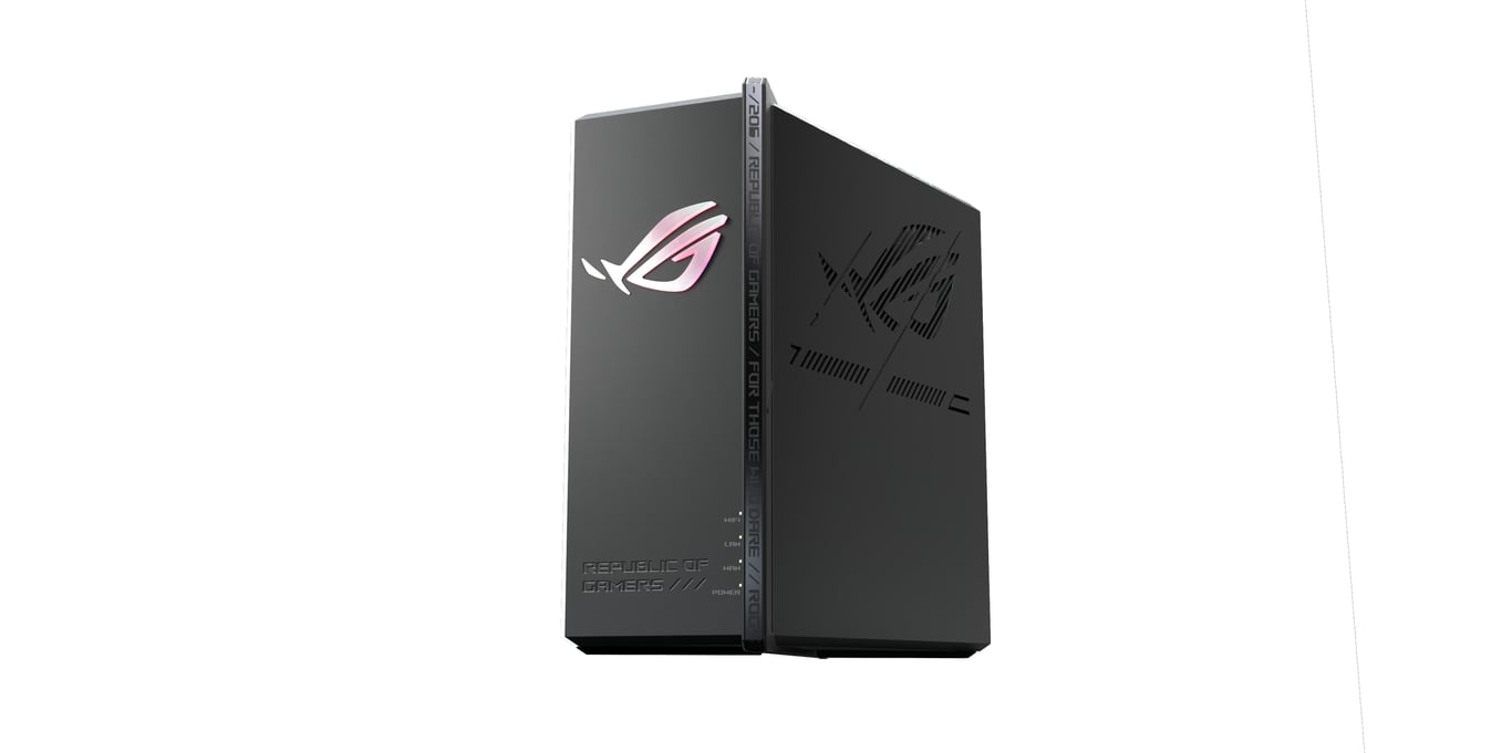 Router ASUS ROG Strix GS BE18000 Tribanda Wi Fi 7 2.5G 8 Antenas 4x4 MU MIMO USB - vue 4