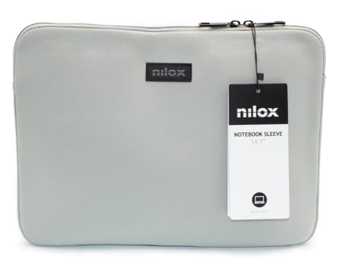 Nilox NXF1402 Custodia per laptop 35,8 cm (14.1'') Sleeve Grigio