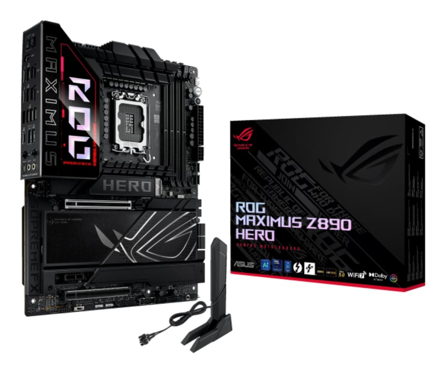 ASUS ROG MAXIMUS Z890 HERO - vue 3