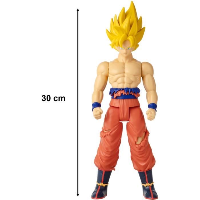 Figurine géante Super Saiyan Goku Battle Damage Ver. BANDAI Dragon Ball 30 cm - vue 3
