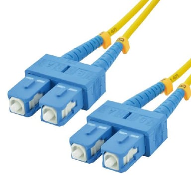 MCL FJOS2/SCSC-5M Cable de fibra óptica e InfiniBand SC Amarillo